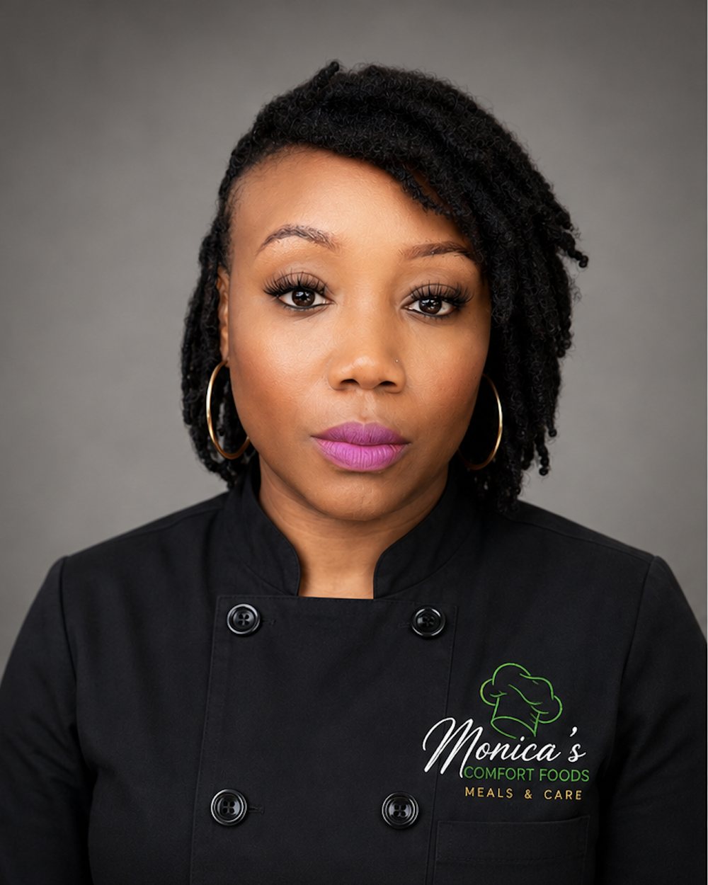 Monica McCullough, founder of Monica's Comfort Foods